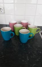 Koffie mokken 6 stuks, Nieuw, Ophalen of Verzenden, Overige stijlen, Kop(pen) en/of Schotel(s)