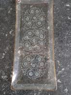 3 glazen koek-/gebakschalen, Ophalen of Verzenden, Zo goed als nieuw, Rond