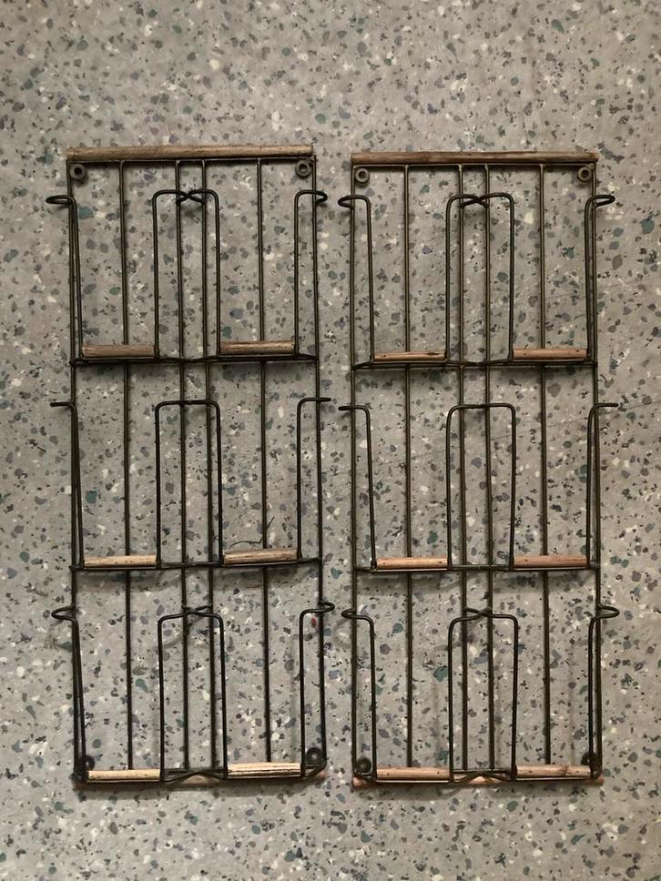 Madame Stoltz Kaartenrek - Ophangrek, Huis en Inrichting, Woonaccessoires | Wandplanken en Boekenplanken, Zo goed als nieuw, Ophalen of Verzenden