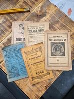 Oude lied en toneel Boekjes Collectie, Ophalen of Verzenden