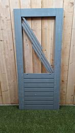 Hardhouten deur 2x nieuw, Minder dan 3 meter, Nieuw, Ophalen of Verzenden, Hout