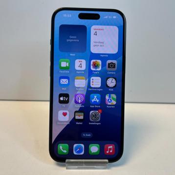 Apple iPhone 15 128GB Zwart | 100% | NIEUWSTAAT! beschikbaar voor biedingen