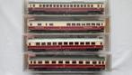 Fleischmann 4 x TEE wagons, Gelijkstroom, Fleischmann, Wagon, Ophalen of Verzenden