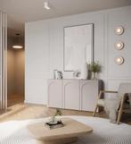 Ladekast Archie 3-deurs (NADUVI), Ophalen, 150 tot 200 cm, Nieuw, 3 of 4 laden