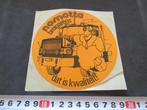 sticker NOMOTTA breigarens dat is kwaliteit, Ophalen, Zo goed als nieuw, Bedrijf of Vereniging
