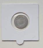 25 cent 1895 Wilhelmina type b schuin meesterteken zeldzaam, Ophalen of Verzenden, Koningin Wilhelmina, 25 cent