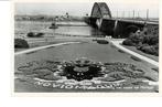 Nijmegen, Waalbrug, Verzamelen, Ophalen of Verzenden, 1940 tot 1960, Gelopen, Gelderland