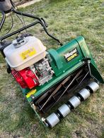 Topzoekertje! Masport Olympic 500RH (Honda) kooimaaier, Tuin en Terras, Grasmaaiers, Ophalen, Zo goed als nieuw, Opvangbak, Benzine-grasmaaier
