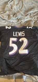 Ray Lewis Gesigneerd Jersey Display, Ophalen of Verzenden, Zo goed als nieuw