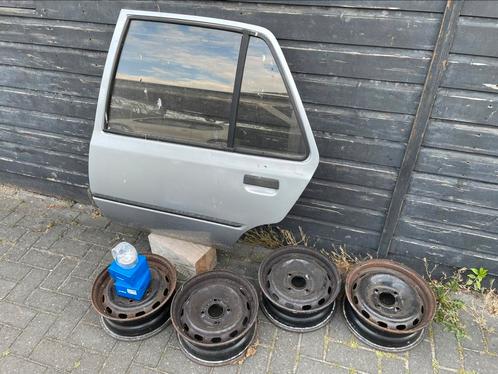 Peugeot 205 deur links achter, velgen en wiellagers, Auto-onderdelen, Overige Auto-onderdelen, Peugeot, Gebruikt, Ophalen