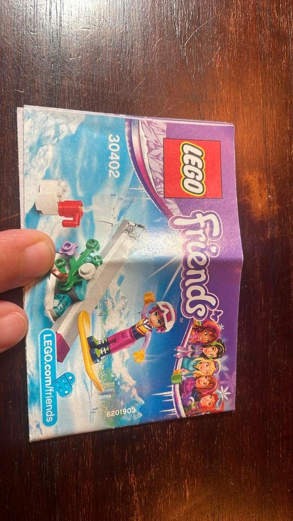 Lego Friends Snowboard Tricks 30402, Kinderen en Baby's, Speelgoed | Duplo en Lego, Zo goed als nieuw, Lego, Complete set, Ophalen of Verzenden