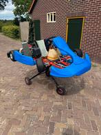 Kombikart met rotax max junior, Sport en Fitness, Karting, Ophalen, Zo goed als nieuw, Kart