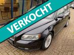 Volvo V50 2.4 Summum Automaat LEER / NAVI / PDC, Navigatiesysteem, Gebruikt, Beige, Zwart