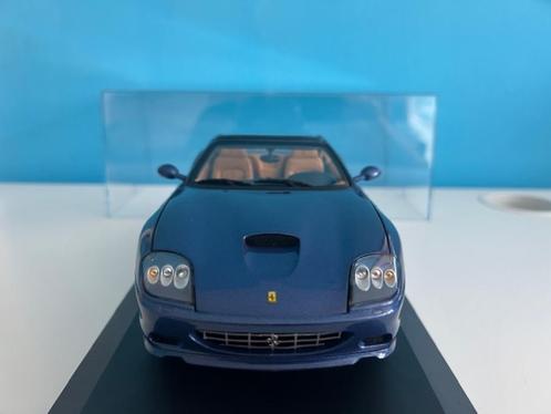 FERRARI SUPERAMERICA 1:18 HOT WHEELS ELITE, Hobby en Vrije tijd, Modelauto's | 1:18, Zo goed als nieuw, Auto, Hot Wheels, Ophalen of Verzenden