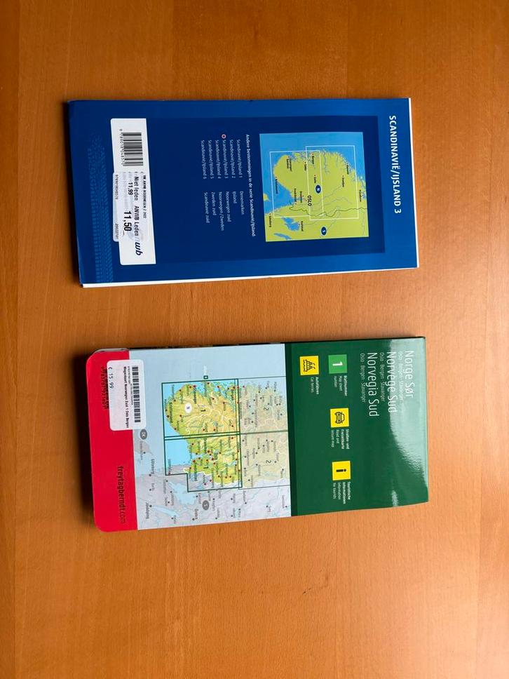 Nieuwe landkaarten Noorwegen Zuid, Boeken, Atlassen en Landkaarten, Nieuw, Landkaart, Overige gebieden, 2000 tot heden, Ophalen