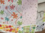Pakket met 200 scrapbook vellen in diverse soorten, Ophalen of Verzenden, Nieuw, Papier of Karton, Overige merken