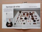 Herman de Vries artikel, Verzamelen, Verzenden, 1980 tot heden, Knipsel(s)