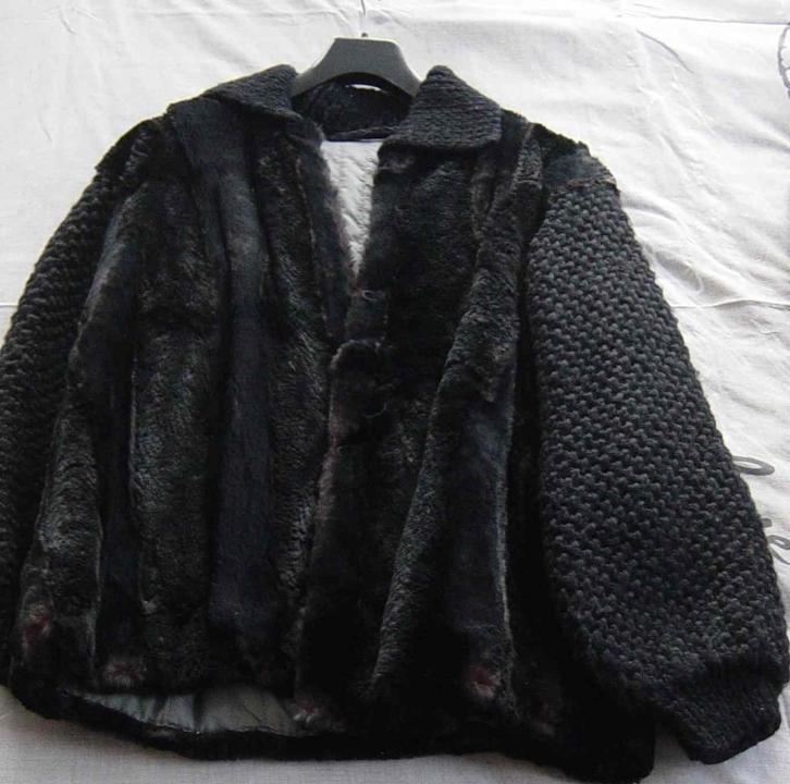 Bontjassen nertsen en bontmuts, Kleding | Dames, Jassen | Winter, Zo goed als nieuw, Ophalen