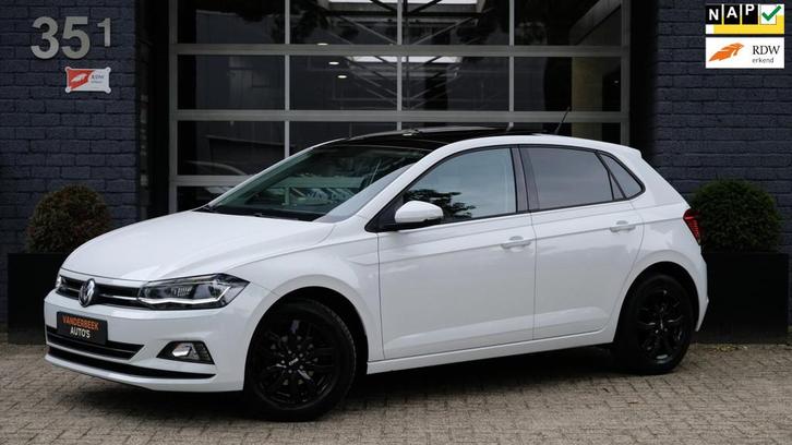 Volkswagen Polo 1.0 TSI 95PK ACC|CARPLAY|PANO|LED|NL AUTO, Auto's, Volkswagen, Bedrijf, Te koop, Polo, ABS, Adaptive Cruise Control