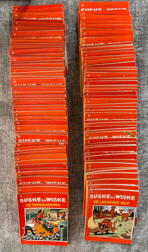 Grote collectie Suske en Wiske stripboeken nr. 67 t/m 269, Boeken, Stripboeken, Gelezen, Meerdere stripboeken, Ophalen
