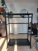 Råvaror Ikea kledingrek kledingkast zwart, Ophalen, Zo goed als nieuw, 25 tot 50 cm