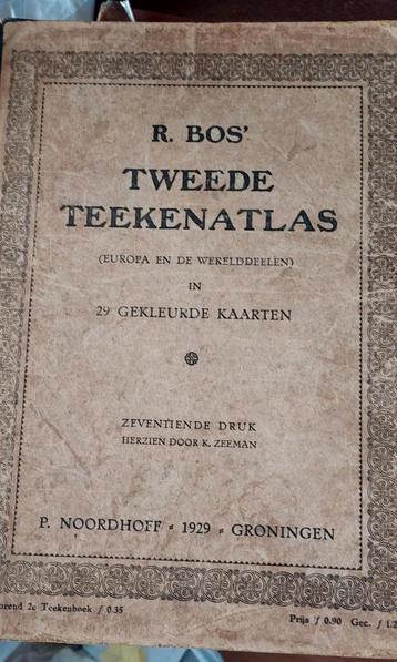 R.Bos Tweede Teekenatlas  beschikbaar voor biedingen