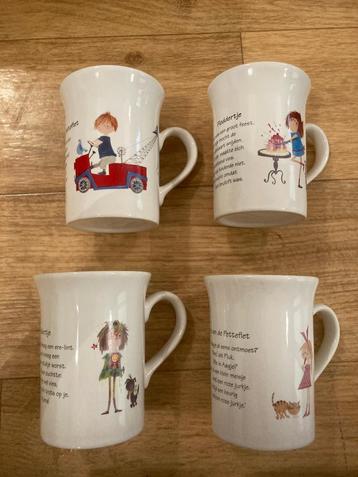 Staffordshire tableware pluk petteflet en floddertje mok 4! beschikbaar voor biedingen