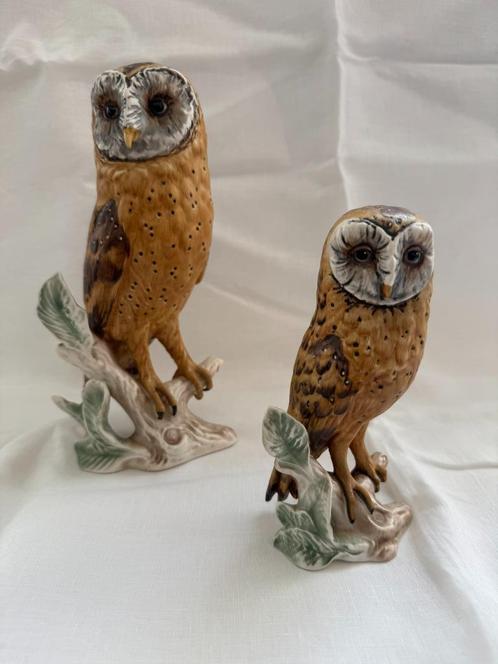 Goebel vintage set porseleinen kerkuilen, Huis en Inrichting, Woonaccessoires | Overige, Zo goed als nieuw, Ophalen of Verzenden