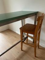 bar / bartafel / hoge eettafel (evt incl barkrukken), Ophalen, Gebruikt, Inclusief barstoelen