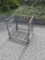 Metalen opslagkooien inklapbaar stapelbaar – 19 stuks, Doe-het-zelf en Verbouw, Ophalen, Gebruikt