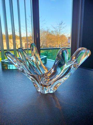 Italië Murano Schaal Transparant Design Art Vintage 1960 beschikbaar voor biedingen