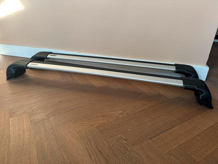 Thule WingBar Edge dakdragers – compleet & stil, Auto diversen, Dakdragers, Gebruikt, Ophalen of Verzenden