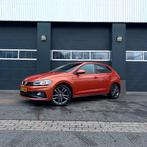 Volkswagen Polo 1.0 TSI 70KW (95 PS) 2018 R-line, Auto's, Volkswagen, Voorwielaandrijving, Stof, Zwart, Origineel Nederlands