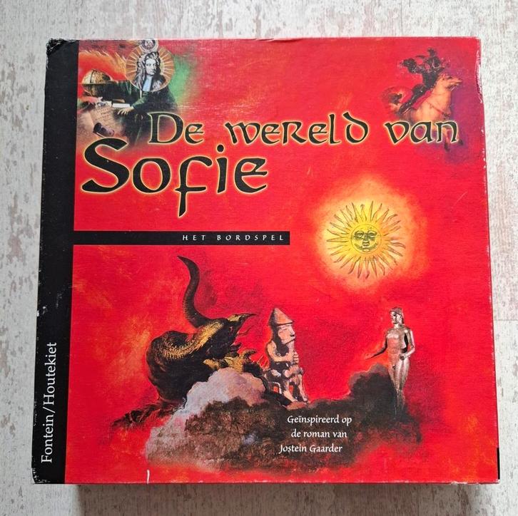 De wereld van Sofie het bordspel, Hobby en Vrije tijd, Gezelschapsspellen | Bordspellen, Zo goed als nieuw, Een of twee spelers