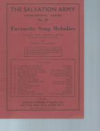 The Salvation Army - Favorite Song Melodies, Muziek en Instrumenten, Gebruikt, Ophalen of Verzenden, Thema, Religie en Gospel