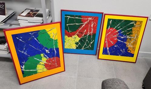 Schilderijen in lijst, Antiek en Kunst, Kunst | Schilderijen | Klassiek, Ophalen of Verzenden