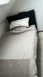 Twee boxsring, Eenpersoons, Zwart, Ophalen of Verzenden, Zo goed als nieuw