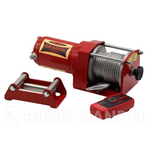 Elektrische lier Dragon Winch DWM 2500 ST – 12V – 1133KG, Auto diversen, Auto-accessoires, Nieuw, Ophalen of Verzenden