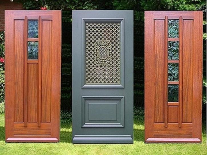 Nieuwe Luxe roosterdeuren+ luxe jaren 30 voordeuren. Koopje., Doe-het-zelf en Verbouw, Deuren en Horren, Nieuw, Buitendeur, 200 tot 215 cm