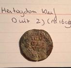 Zeldzame duit Hertogdom Kleef, Postzegels en Munten, Ophalen of Verzenden, Vóór koninkrijk, Overige waardes, Losse munt