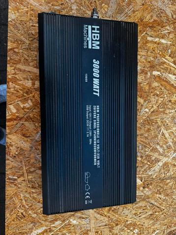 Omvormer HBM 3000 watt, pure Sinus beschikbaar voor biedingen