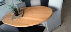 Stevige massief eiken eettafel, Huis en Inrichting, Bureaus, Ophalen, Gebruikt