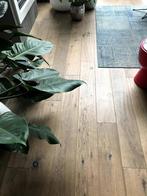 Eikenhouten vloer, gerookt en handgeschraapt, 150 cm of meer, Gebruikt, 10 tot 30 cm, Vloerdelen of -planken