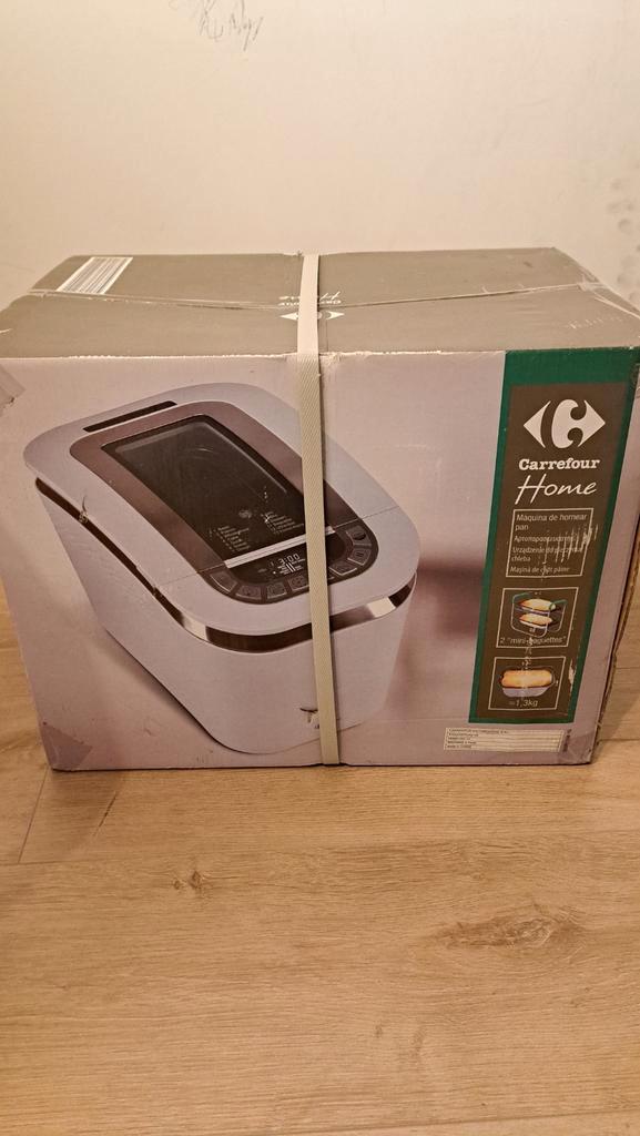 Carrefour Home Broodbakmachine - Nieuw in doos!, Witgoed en Apparatuur, Broodbakmachines, Nieuw, Ophalen of Verzenden