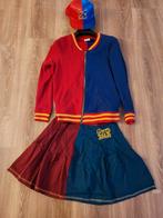 Harley Quinn Cosplay Suicide Squad - Rokje & Vest en petje, Carnaval, Ophalen of Verzenden, Zo goed als nieuw, Kleding