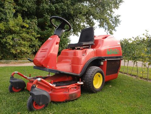 Gianni ferrarie frontmaaier pro met opvangbak, Tuin en Terras, Zitmaaiers, Zo goed als nieuw, Elektrische starter, Mulchfunctie