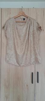 Dames T-shirt, Kleding | Dames, Tops, Maat 38/40 (M), Beige, Ophalen of Verzenden, Zo goed als nieuw