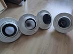 Plafond inbouwlampen (4-tal) - GRATIS, Ophalen, Gebruikt, Metaal