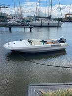 Speedboot met 25 PK Yamaha buitenboordmotor + trailer, Watersport en Boten, Ophalen, Gebruikt, Motor en Techniek