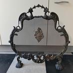 Haardscherm met draken.   Brons/geelkoper, Antiek en Kunst, Ophalen
